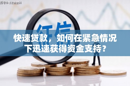 蛟河快速贷款，如何在紧急情况下迅速获得资金支持？