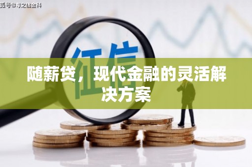 蛟河随薪贷，现代金融的灵活解决方案