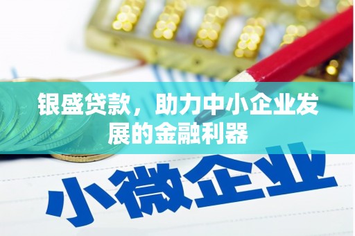 蛟河银盛贷款，助力中小企业发展的金融利器