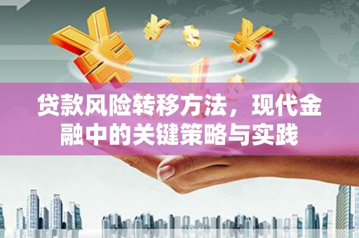 蛟河贷款风险转移方法，现代金融中的关键策略与实践