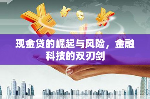 蛟河现金贷的崛起与风险，金融科技的双刃剑
