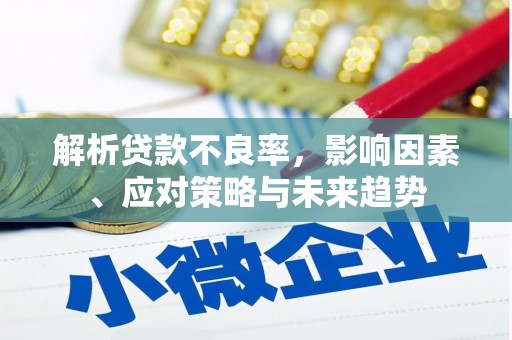 蛟河解析贷款不良率，影响因素、应对策略与未来趋势