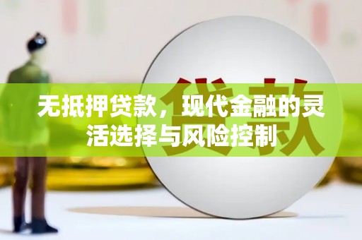 蛟河无抵押贷款，现代金融的灵活选择与风险控制