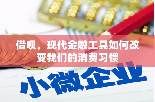 蛟河借呗，现代金融工具如何改变我们的消费习惯