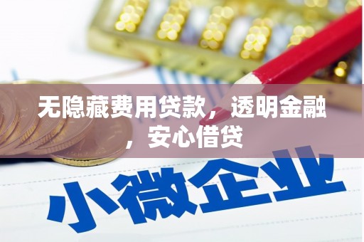 蛟河无隐藏费用贷款，透明金融，安心借贷