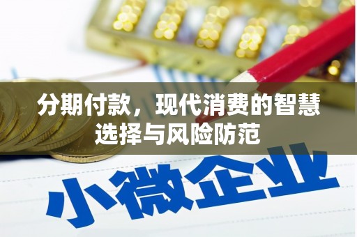 蛟河分期付款，现代消费的智慧选择与风险防范