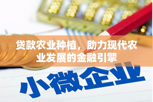 蛟河贷款农业种植，助力现代农业发展的金融引擎
