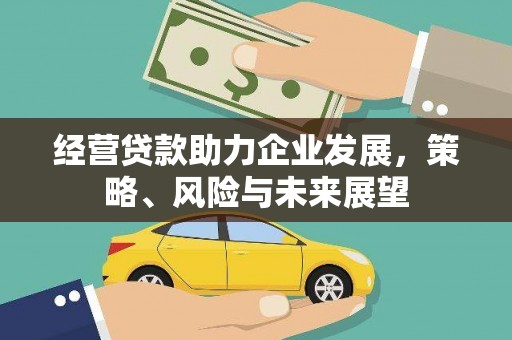 蛟河经营贷款助力企业发展，策略、风险与未来展望
