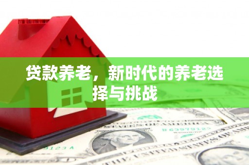 蛟河贷款养老，新时代的养老选择与挑战