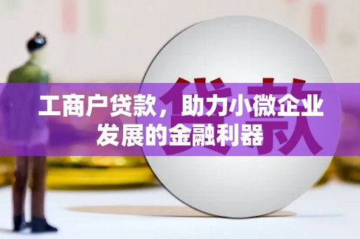 蛟河工商户贷款，助力小微企业发展的金融利器