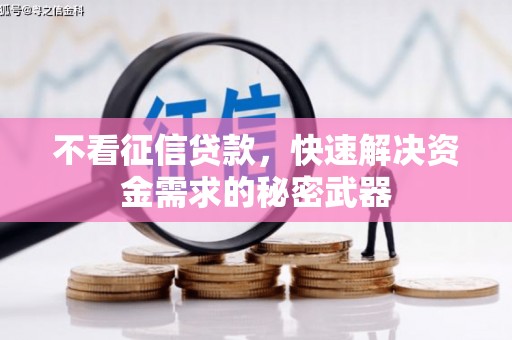 蛟河不看征信贷款，快速解决资金需求的秘密武器