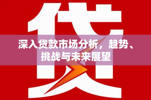 蛟河深入贷款市场分析，趋势、挑战与未来展望