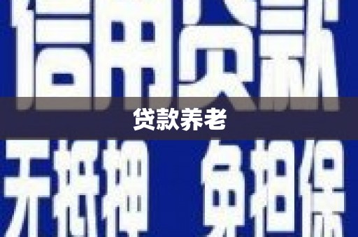 蛟河贷款养老