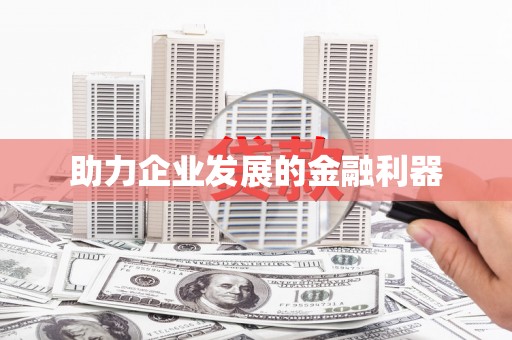 蛟河助力企业发展的金融利器
